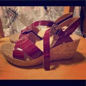 Korks Myrna Wedged Sandal